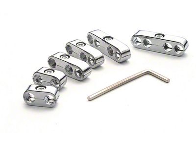 Mr. Gasket Custom Wire Separators; Incl. Two 2-Wire/3-Wire/4-Wire Separators/Allen Wrench; - 9723