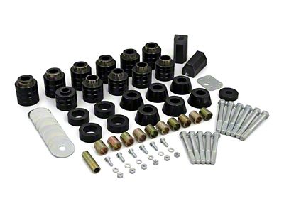 Daystar 1987-1996 Jeep Wrangler YJ - Body Lift Kit 1in - KJ04505BK
