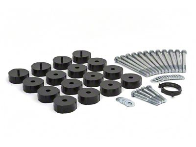 Daystar 2004-2009 Hummer H3 - Body Lift Kit 1in Replaces - KG04501BK