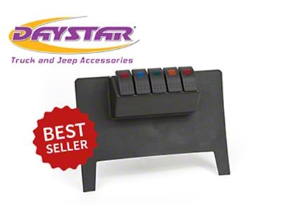 Daystar 2007-2018 Jeep Wrangler JK 2WD/4WD Automatic Trans - Black - KJ71034BK