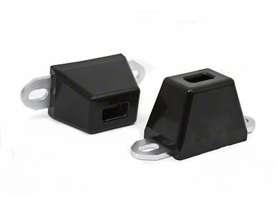 Daystar Bump Stop W/ Slotted Mounting Plate 2.25 Inch Tall - KU09036BK