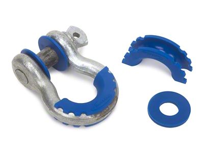 Daystar D-Ring Isolator and Washers Blue - KU70057RB