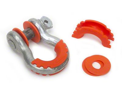 Daystar D-Ring Isolator and Washers Orange - KU70057AG