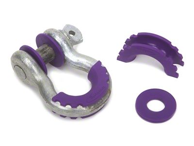 Daystar D-Ring Isolator and Washers Purple - KU70057PR