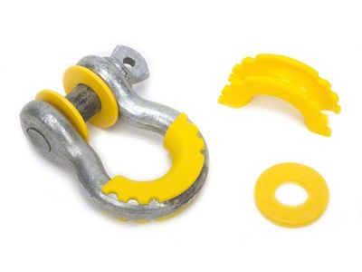 Daystar D-Ring Isolator and Washers Yellow - KU70057YL