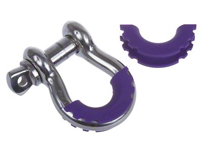 Daystar D-Ring Shackle Isolator Purple Pair - KU70056PR