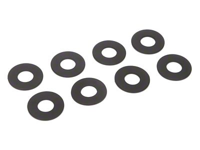 Daystar D-Ring Shackle Washers Set of 8 Black - KU71074BK