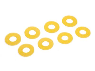 Daystar D-Ring Shackle Washers Set of 8 Yellow - KU71074YL