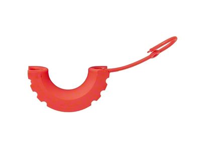 Daystar Locking D Ring Isolator 7/8 Inch Polyurethane Red - KU70062RE
