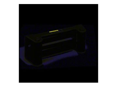 Daystar Roller Fairlead Rope Rollers For Synthetic Winch Rope Black
