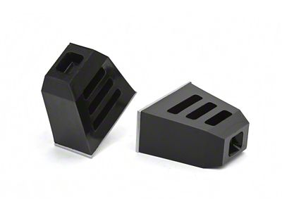 Daystar Single Stud Competition Style Bump Stop 4.5 Inch Tall - KU09009BK