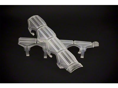 Daystar Universal Shock and Steering Stabilizer Armor Pair Clear Includes - KU71112CL
