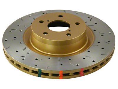 DBA 00-06 Audi TT Front 4000 Series Drilled & Slotted - 4838XS