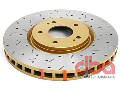 DBA 03-05 Evo 8/9 Front Drilled & Slotted 4000 Series - 4418XS