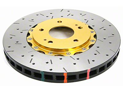 DBA 03-05 Evo 8/9 Front Drilled & Slotted 5000 Series - 52218GLDXS
