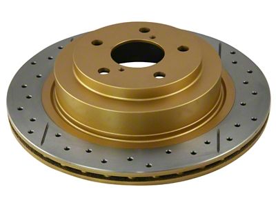 DBA 04-05 Mazda 3 2.3L / 06+ MazdaSpeed3 Rear Drilled - 2957X