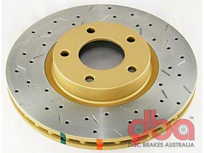 DBA 04-05 Mazda 3 2.3L exc. MazdaSpeed Front Drilled & - 42956XS