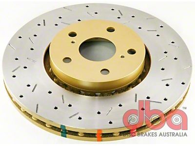 DBA 04-06 Lexus RX330 Front 4000 Series Drilled & Slotted - 42702XS