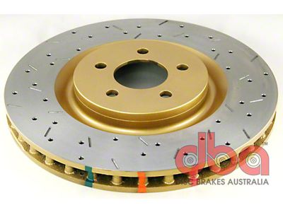 DBA 05-10 Mustang GT V8 Shelby Edition Front Drilled & - 42124XS