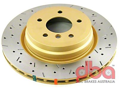 DBA 06+ BMW 335d/335i E90/91/92 Rear Drilled & Slotted 4000 - 42859XS