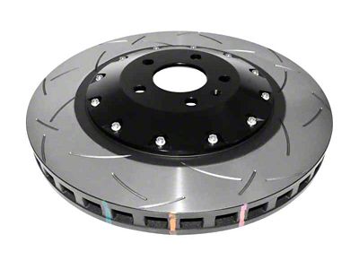 DBA 07-11 Audi S6 Front 5000 Series Slotted Rotor w/Black - 52778BLKS