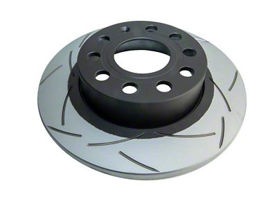 DBA 08-09 Audi A3 FWD Rear Slotted Street Series Rotor - 2813S