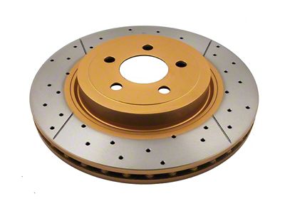 DBA 09-20 Dodge Challenger Front Drilled & Slotted Street Series - 2438X