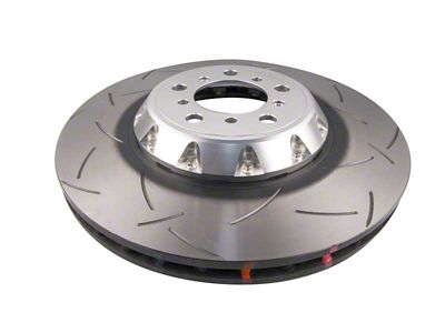 DBA 15-18 BMW M3/M4 Front 5000 Series Slotted Rotor w/Silver - 53298SLVS
