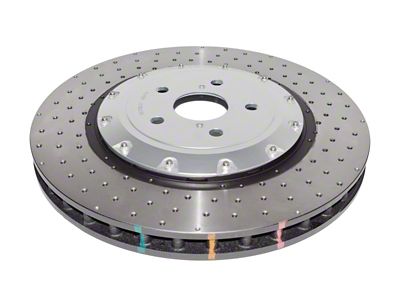 DBA 16-20 Lexus GS F Front 5000 Series Cross Drilled - 52788SLVXD