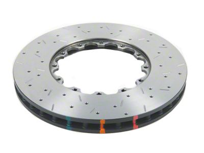 DBA 1994 Porsche 911 Front 5000 Series Drilled & Slotted - 52390.1XS