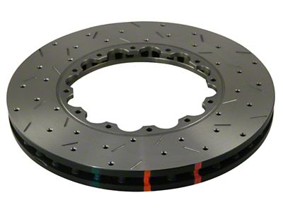 DBA 2004 WRX STi 5x100 Front Cross Drilled & Slotted - 5654.1XS