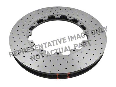 DBA 2018 Subaru WRX Front 5000 Series Drilled Ring w/NAS - 53050.1XD