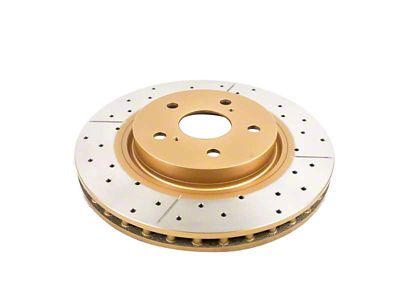 DBA 2020 Lexus ES350 Front Drilled & Slotted Street Series - 2744X