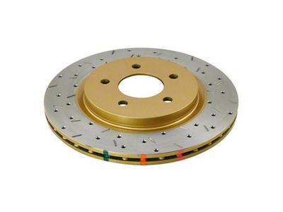 DBA 05-13 Ford Mustang GT/V6 Rear Drilled & Slotted 4000 - 42114XS