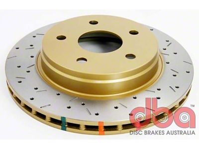 DBA 05-09 Dodge Durango/05-10 Ram 4000 Series Drilled and Slotted - 42442XS