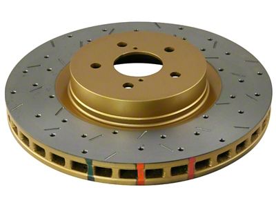 DBA 05-08 Subaru Legacy GT Front Drilled & Slotted 4000 - 42650XS-10