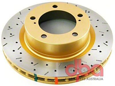 DBA 07+ Toyota Landcruiser 200 Series Front Drilled and Slotted - 42722XS