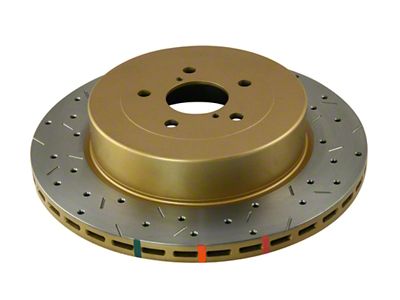 DBA 01-07 Subaru WRX/STI 10 Stud Hole Rear Drilled & - 4655XS-10