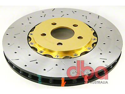 DBA 05-10 Mustang GT V8 Shelby Edition Front Drilled & - 52124GLDXS
