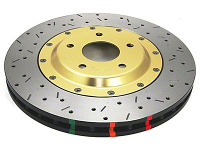 DBA 05-12 Corvette C6 w/Z06 pkg Front Drilled & Slotted - 52992GLDXS