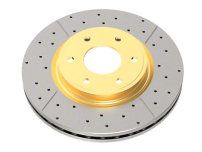 DBA 90-93 Mazda Miata Rear Street Drilled & Slotted Rotor - 531X