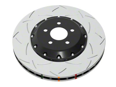 DBA 92-02 Dodge Viper Rear 5000 Series 2-Piece Slotted Rotor - 52430BLKS