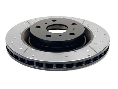 DBA 94-04 Mustang Cobra/Bullitt/Mach1 Rear Drilled & Slotted Street Series - 102BLKX