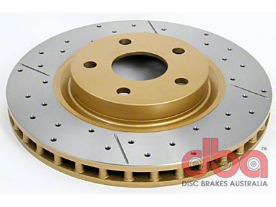 DBA 2009 Pontiac G8 GT 6.0L V8 Uni-Directional Cross-Drilled/Slotted Front - 2028X
