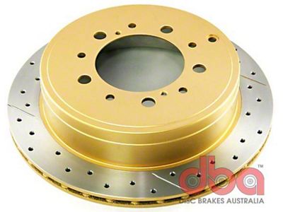 DBA 07+ Toyota Landcruiser 200 Series Rear Cross Drilled & - 2723X