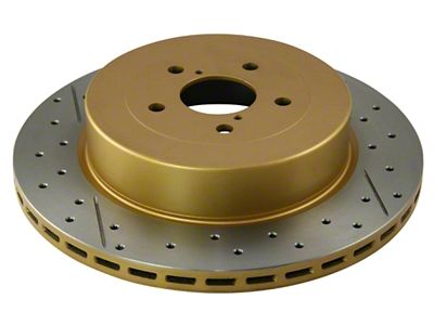 DBA 02-07 Subaru WRX STi 10 Stud Hole Rear Drilled - 655X-10