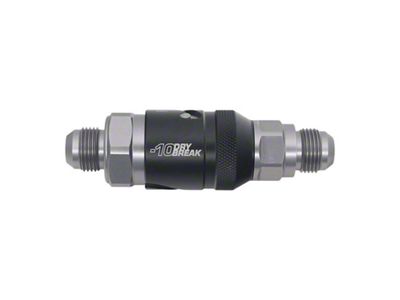 DeatschWerks 10AN Male Flare Quick Disconnect Dry Break Fitting - 6-02-0224-B