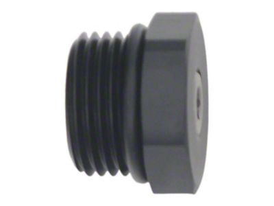 DeatschWerks 10AN ORB Male Plug Fitting with 1/8in NPT Gauge - 6-02-0732-B