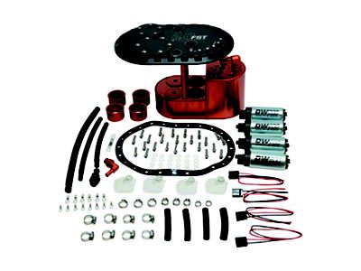 DeatschWerks 2.0L Staged Fuel Cell Surge Tank Includes 4 DW200 - 6-201-20FST