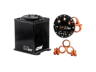 DeatschWerks 5.5L Modular Surge Tank 1-3 DW200/300/400 Fuel Pumps Pumps - 6-000-55ST